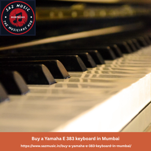 Buy a Yamaha E 383 keyboard in Mumbai