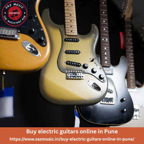 Buy electric guitars online in Pune​