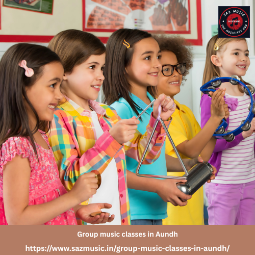 Group music classes in Aundh